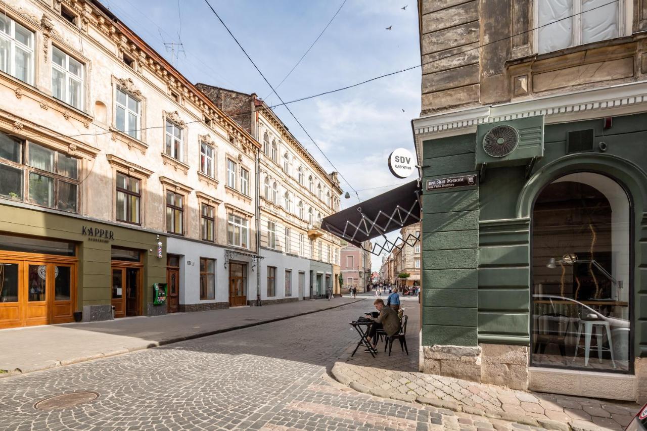 Apartment On Yana Zhizhky Lviv Eksteriør bilde